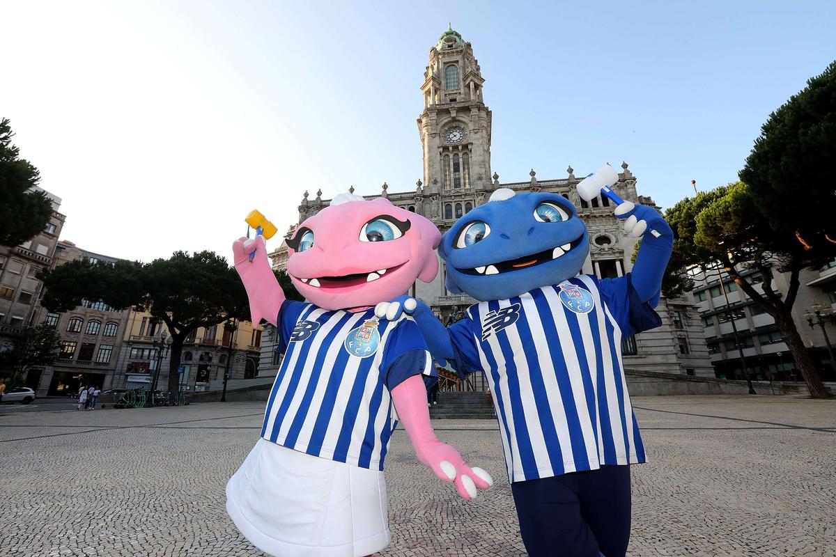 Visita da Mascote do Futebol Clube do Porto