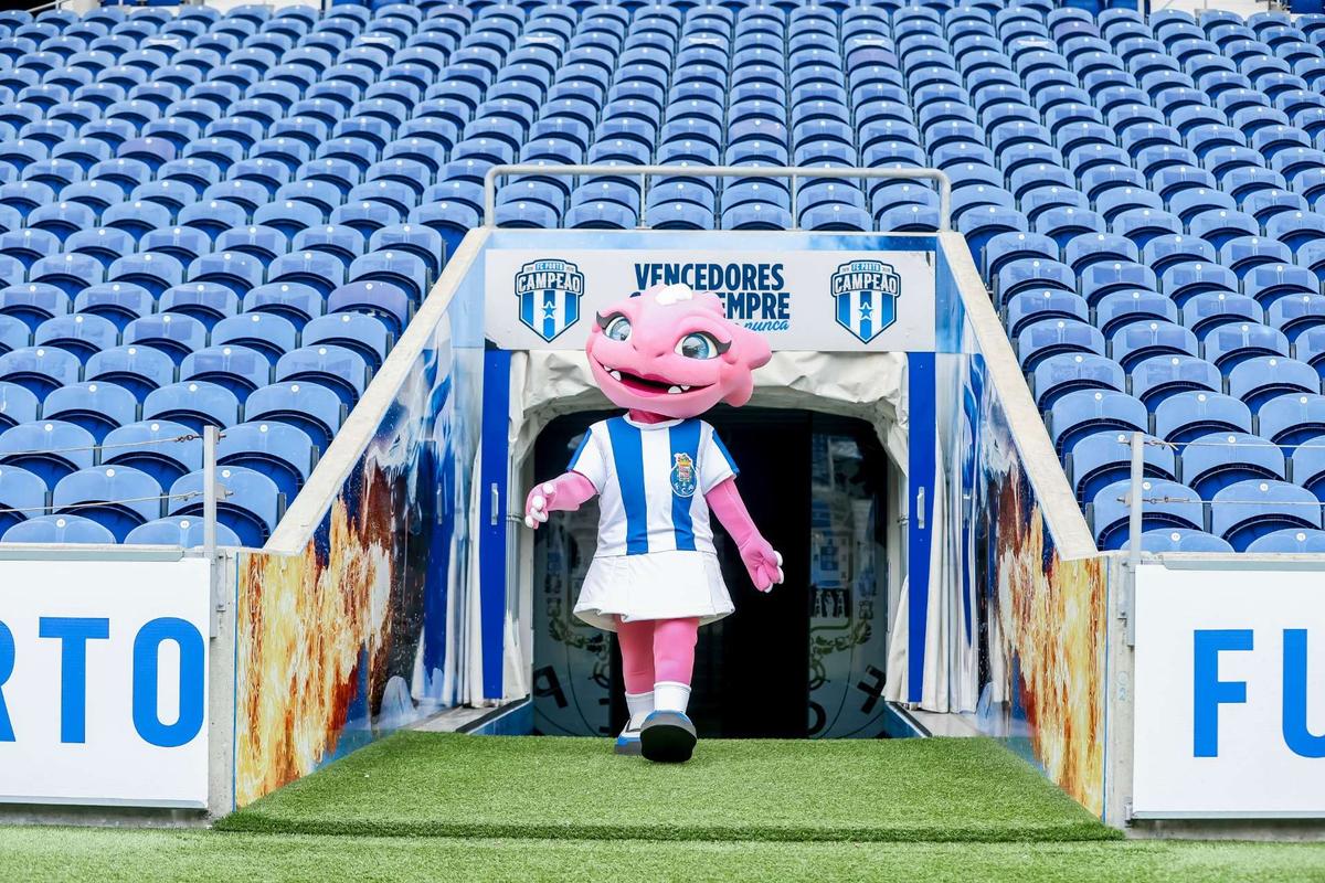 Visita da Mascote do Futebol Clube do Porto