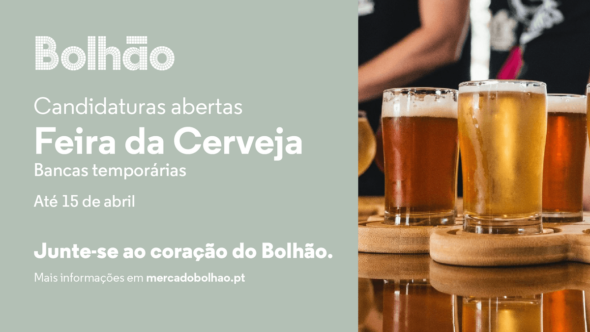 Candidaturas à Feira da Cerveja fecham na próxima semana