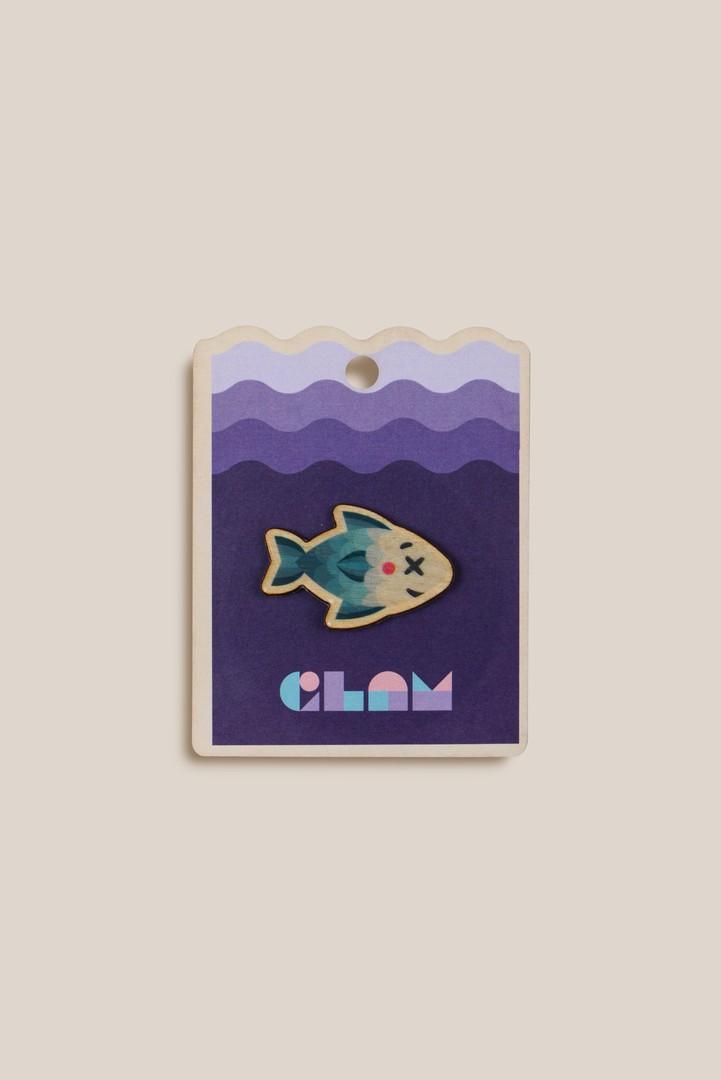 Pin de Madeira - Peixe