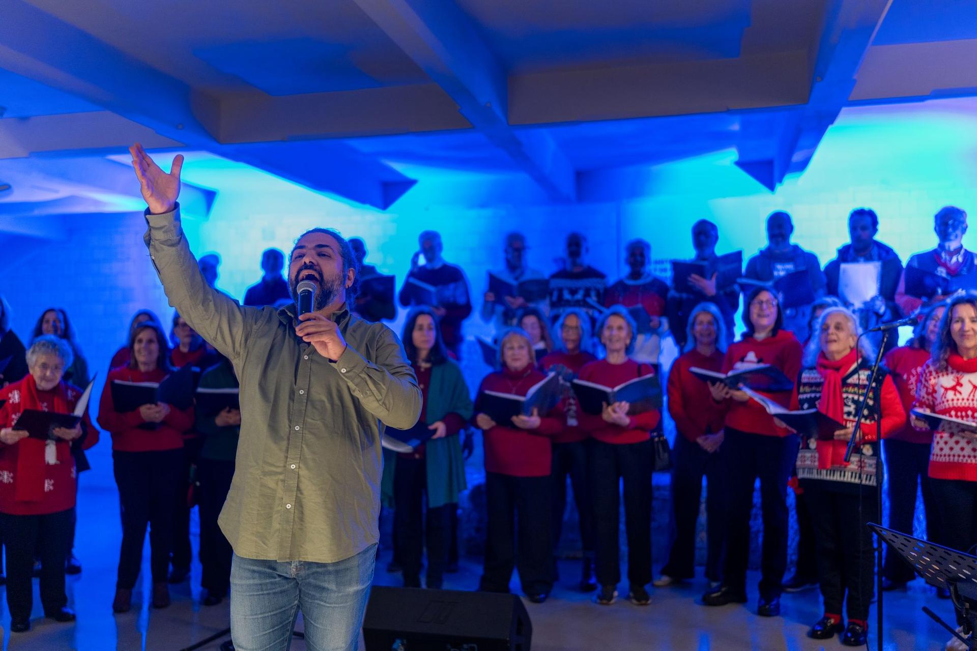 Coro do Bolhão celebrou a magia do Natal no Mercado